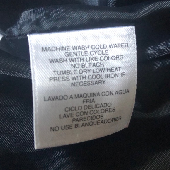 Jones New York black/dark blue pant suit 8P - Picture 7 of 7